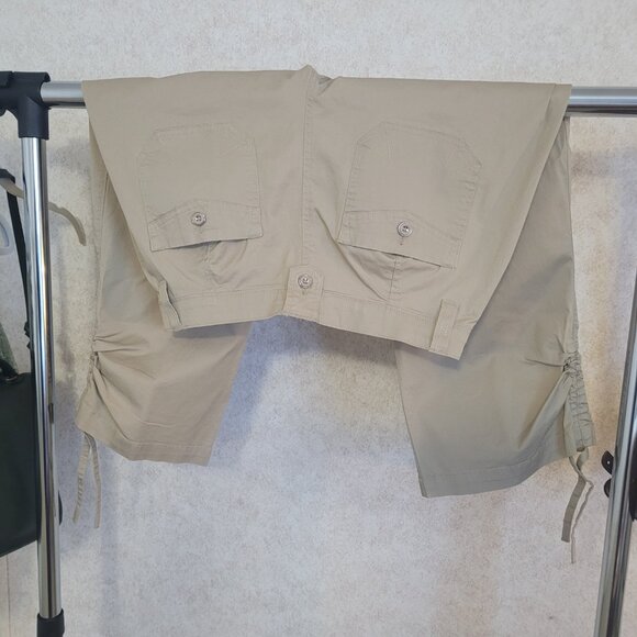 Khaki Capris Lee Platinum Label Womens Size 10 - Picture 5 of 15
